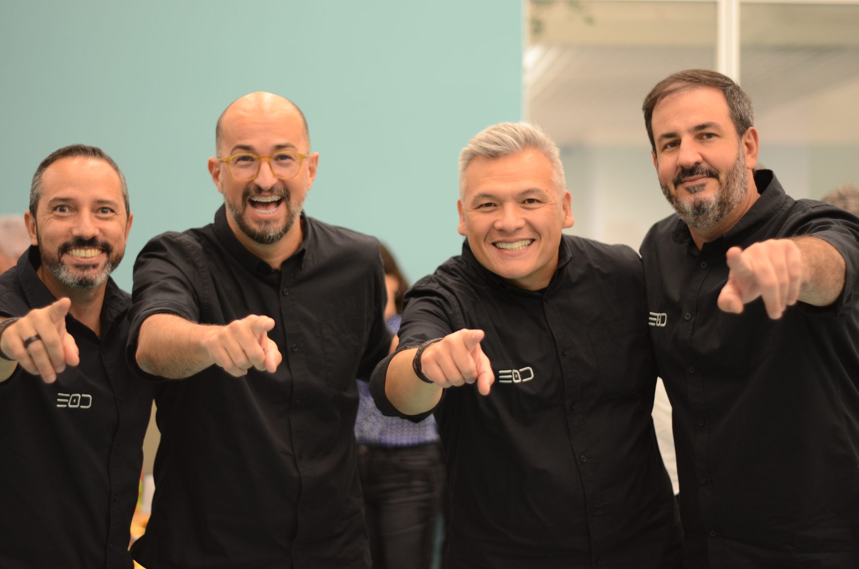 Professores da EOD durante um módulo presencial